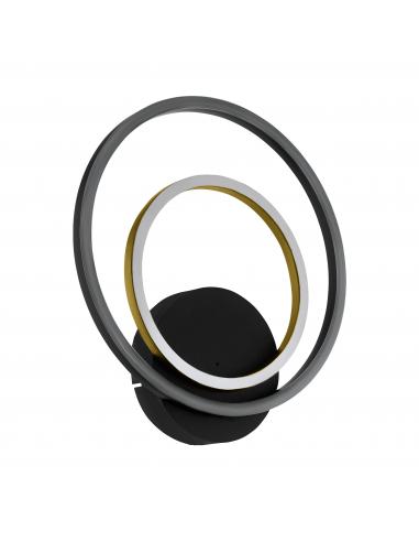 EGLO 390088 - LANACERA Wall lamp in Steel, aluminum and Acrylic