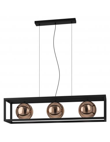 EGLO 390091 - CORDOBA Steel Pendant Lamp