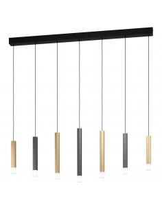 EGLO 39906 - SHELVES Pendant lamp in Aluminum, steel and Acrylic
