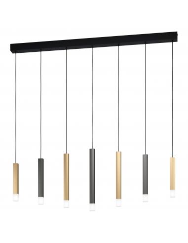EGLO 39906 - SHELVES Pendant lamp in Aluminum, steel and Acrylic