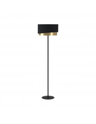 EGLO 39927 - MANDERLINE Floor Lamp in Steel and Textile