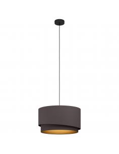 EGLO 39929 - MANDERLINE Pendant Lamp in Steel and Textile