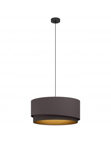 EGLO 39931 - MANDERLINE Pendant lamp in Steel and Textile