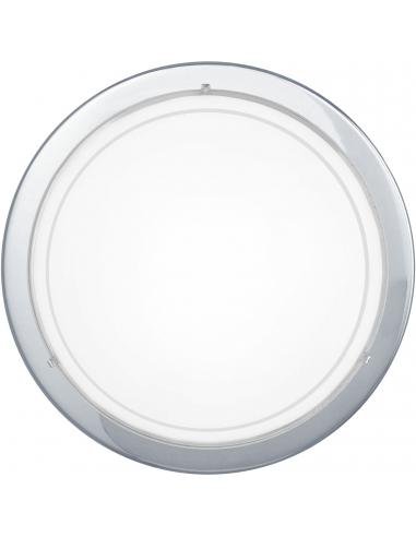 EGLO 83155 - PLANET 1 Living Room Lamp in Chrome Steel and Lacquered Glass