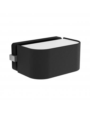 EGLO 39968 - SAVAZZA Wall lamp in Steel and Textile, acrylic