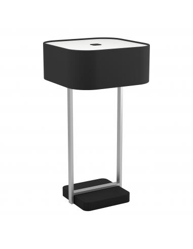 EGLO 39969 - SAVAZZA Table lamp in Steel and Textile, acrylic