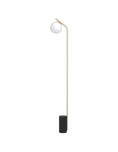 EGLO 39981 - BETULIA Floor lamp in Steel and matte opaline glass