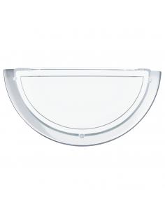 EGLO 83156 - PLANET 1 Living Room Lamp in Chrome Steel and Lacquered Glass