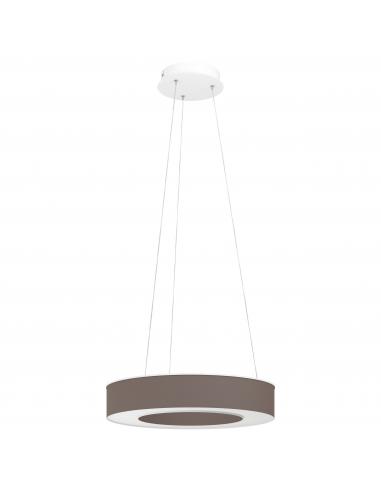 EGLO 39994 - GUAMARE Pendant lamp in Steel and Textile, acrylic