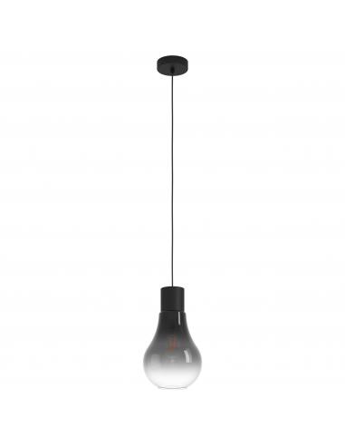 EGLO 43129 - CHASELY Lámpara colgante en Acero y Vidrio
