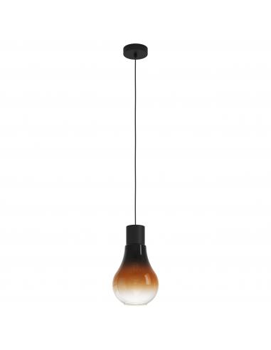 EGLO 43459 - CHASELY Steel and Glass Pendant Lamp