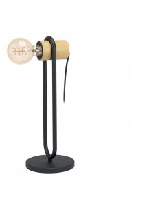 EGLO 43543 - CHIEVELEY Table Lamp in Steel and Wood