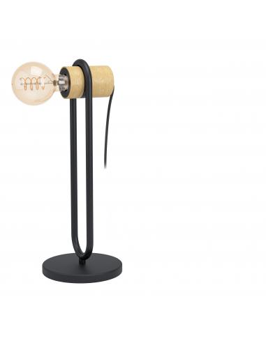 EGLO 43543 - CHIEVELEY Table Lamp in Steel and Wood