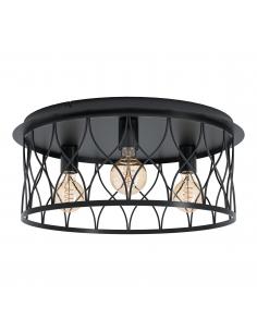 EGLO 43553 - GILTSPUR Ceiling Lamp in Steel