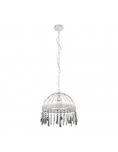 EGLO 43587 - STEELEVILLE Pendant Lamp in Steel and Glass