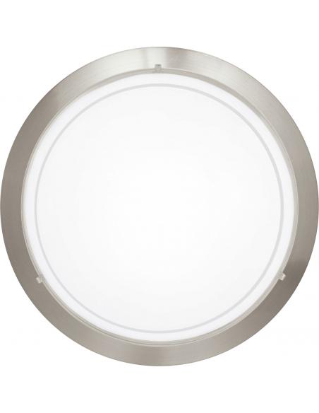 EGLO 83162 - PLANET 1 Living Room Lamp in Matte Nickel Steel and Lacquered Glass