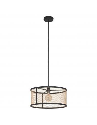 EGLO 43604 - DELLOW Pendant Lamp in Steel and Steel