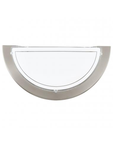 EGLO 83163 - PLANET 1 Living Room Lamp in Nickel-matt Steel and Lacquered Glass