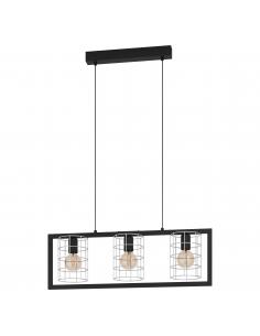 EGLO 43663 - JUBILY Pendant Lamp in Steel and Steel