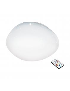 EGLO 900129 - SILERAS-Z Ceiling lamp in Steel and Acrylic with crystal effect