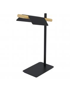 EGLO 98837 - ERMUA Lámpara de mesa en Acero, madera y Acrílico