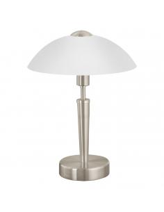 EGLO 85104 - ONLY 1 Living Room Lamp in Nickel-matte Steel and Satin Glass