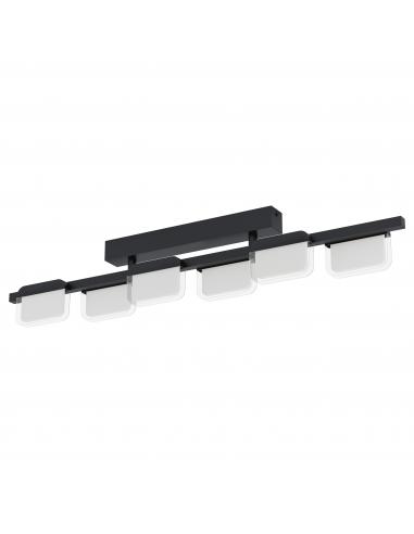 EGLO 98875 - ERVIDEL Ceiling Lamp in Steel and Acrylic