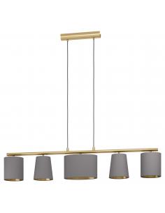 EGLO 99487 - ALMEIDA 2 Pendant lamp in Steel and Textile