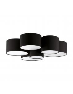 EGLO 99509 - PASTORE 2 Ceiling lamp in Steel and Textile