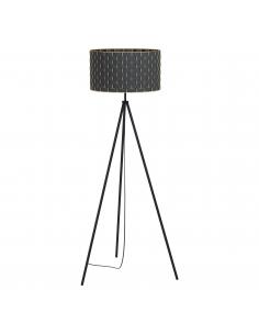 EGLO 99527 - MARASALES Floor Lamp in Steel and Textile