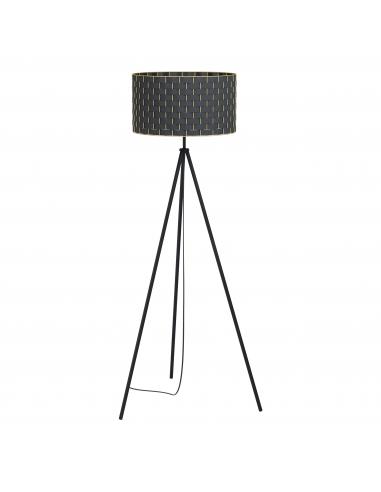 EGLO 99527 - MARASALES Floor Lamp in Steel and Textile