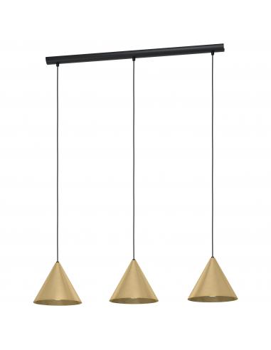 EGLO 99592 - NORICES Pendant lamp in Steel and Steel