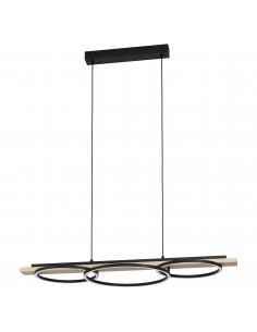 EGLO 99625 - BOYAL Hanging lamp in Steel and Ceramic