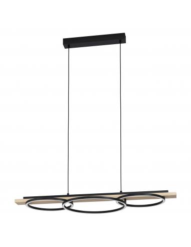 EGLO 99625 - BOYAL Hanging lamp in Steel and Ceramic