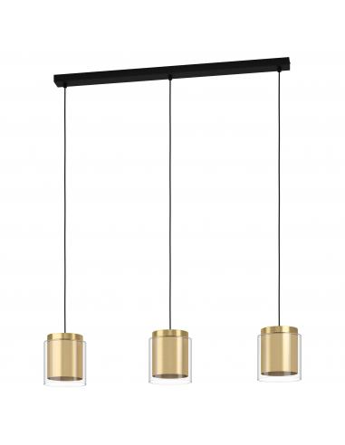 EGLO 99654 - LAGUNITAS Steel and Glass Pendant Lamp