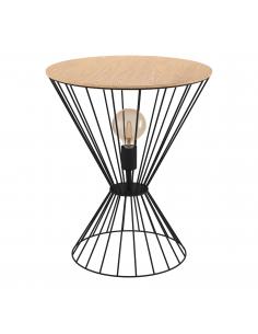 EGLO 99794 - DESIERTO Table lamp in Steel, wood