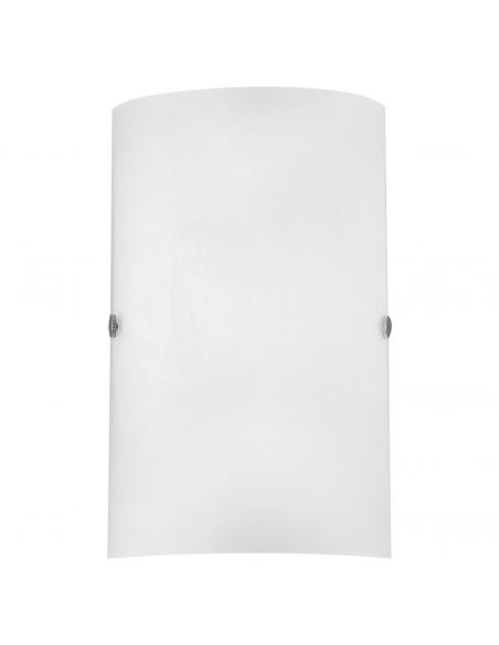 EGLO 85979 - TROY 3 Living Room Lamp in Matte Nickel Steel and Satin Glass