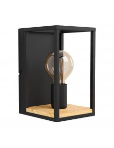 EGLO 99796 - LIBERTAD Wall lamp in Steel, wood