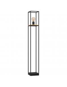 EGLO 99798 - LIBERTAD Floor lamp in Steel, wood