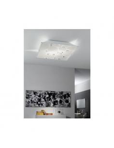 EGLO 92749 - SABBIO 1 Lámpara de pared / techo en Acero y Vidrio con estructura 2