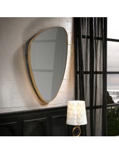 Triangular Gold Mirror... 2