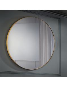 Round Mirror Ø120 Gold -... 2
