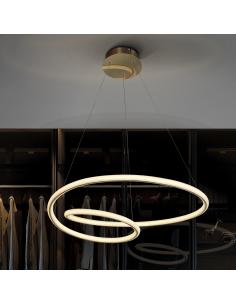 SCHULLER 138611 - GOLD TUBE LAMP 2