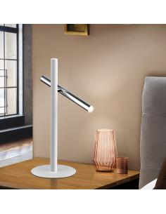 Chrome Table Lamp 2 lights... 2