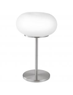 EGLO 86816 - OPTICA Lámpara de Salón en Acero níquel-mate y Vidrio opalino mate