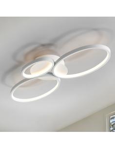 Plafón Led 3 Aros Blanco -... 2