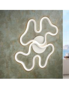 Large White Ceiling Light -... 2