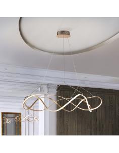 Led Lamp 110Ø Rose Gold -... 2