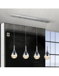 4 light Chrome Lamp -... 2