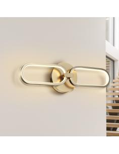 Aplique 2 luces Led Oro... 2